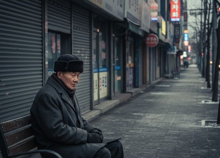 고령화 그림자 아래 한국 성장의 둔화선…노인빈곤이 가리는 대한민국의 미래