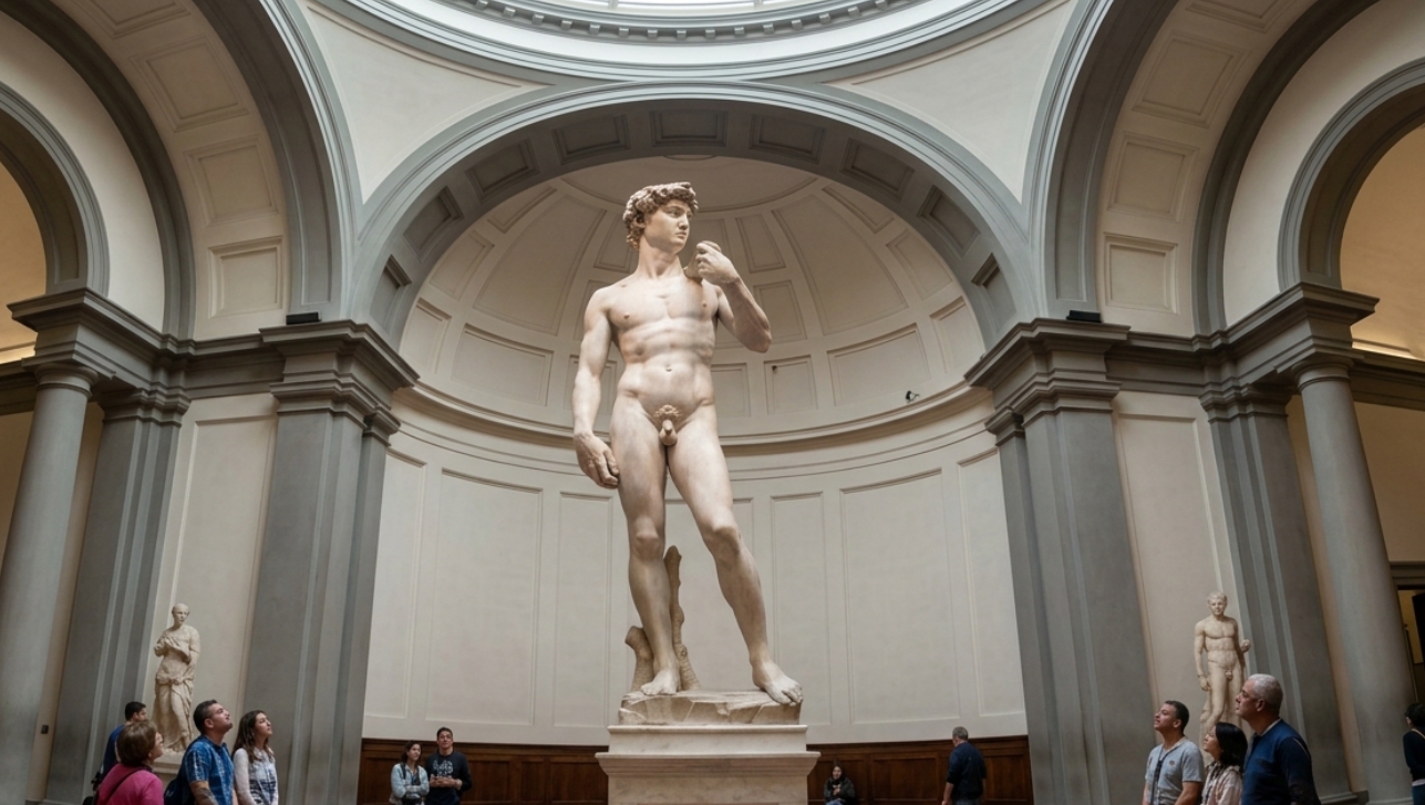 미켈란젤로 다비드상, 르네상스 조각이 인간을 세운 방식