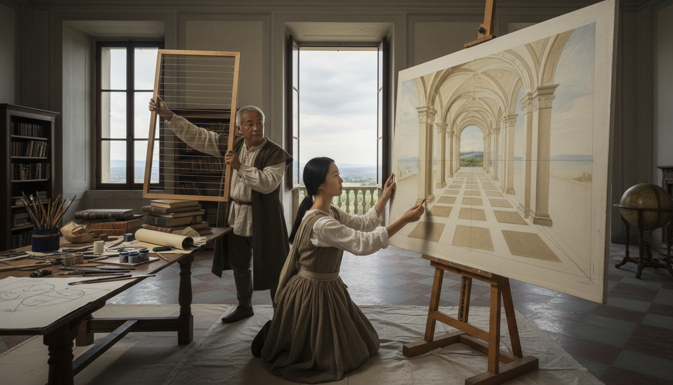 원근법의 역사, 르네상스 회화가 공간을 바꾼 순간