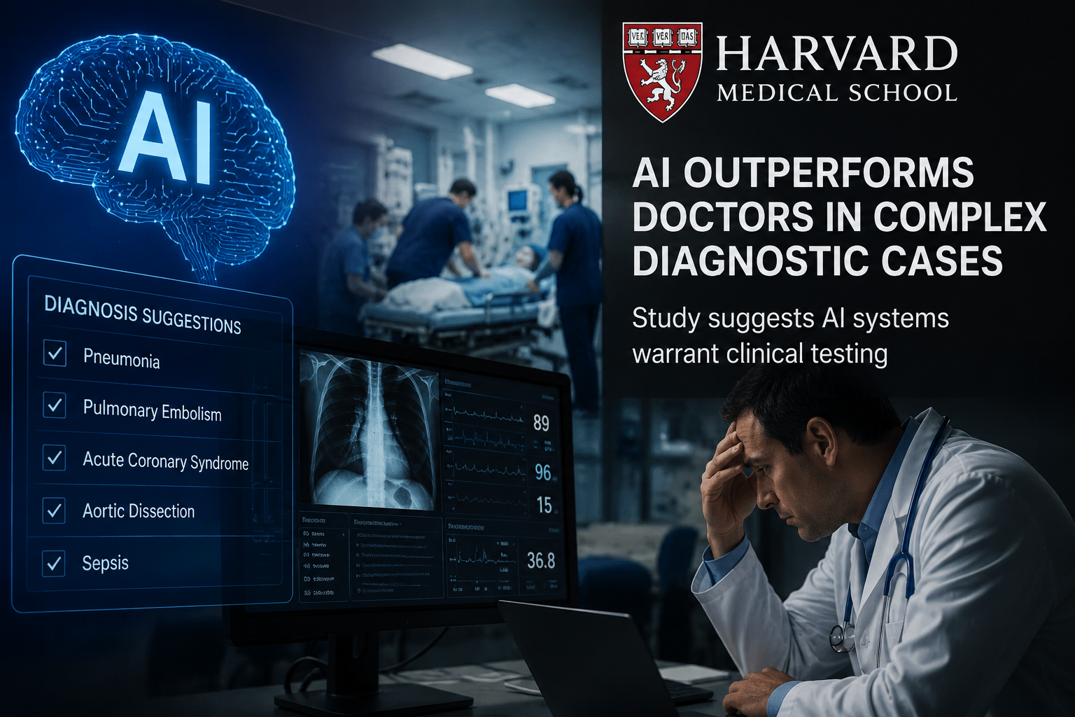 AI, 복잡한 진단서 의사 앞섰다…의료 현장은 어떻게 바뀔까?