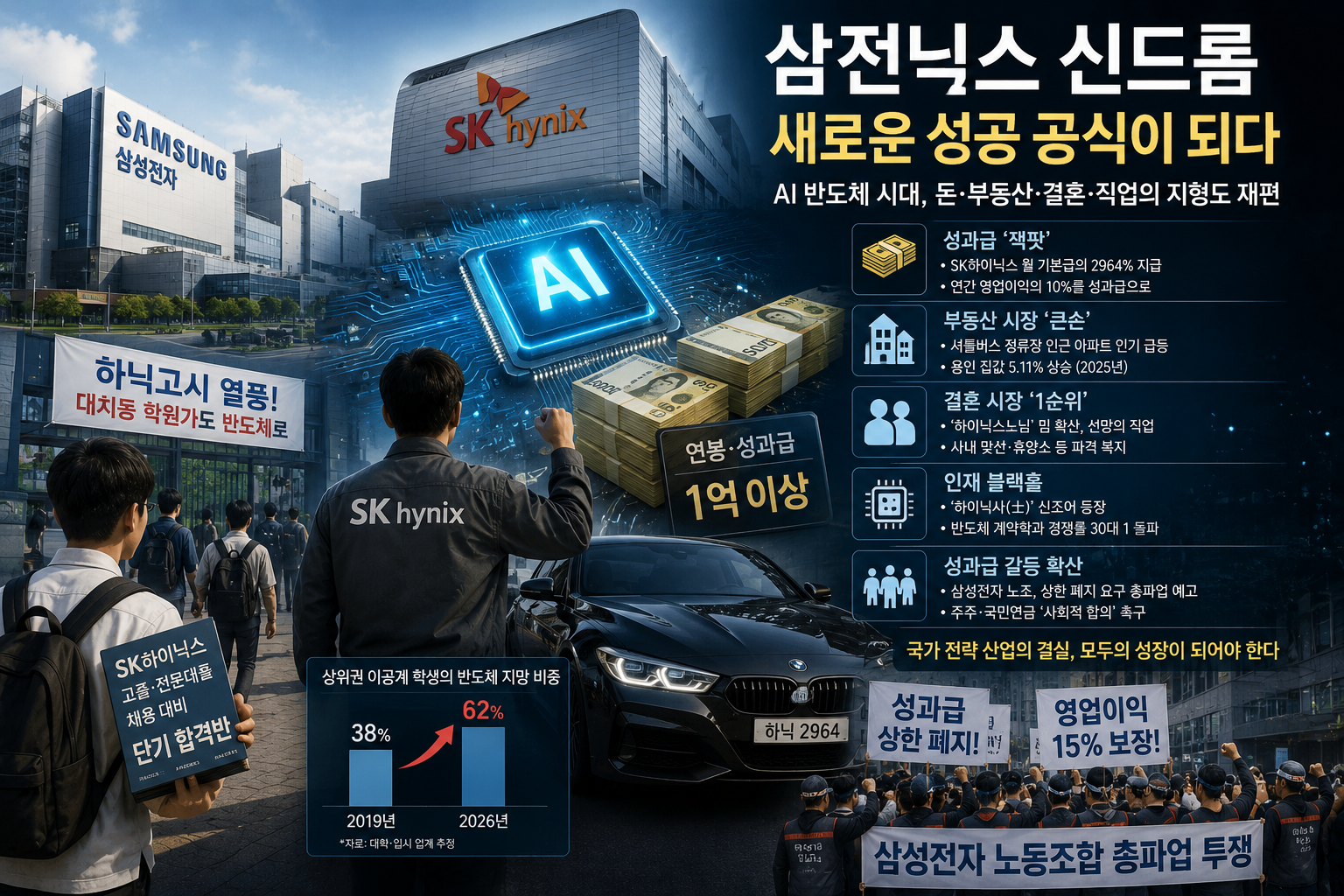 삼전닉스 신드롬 다음은 ‘HBM 계급사회’…AI 붐이 바꾼 한국형 성공 공식